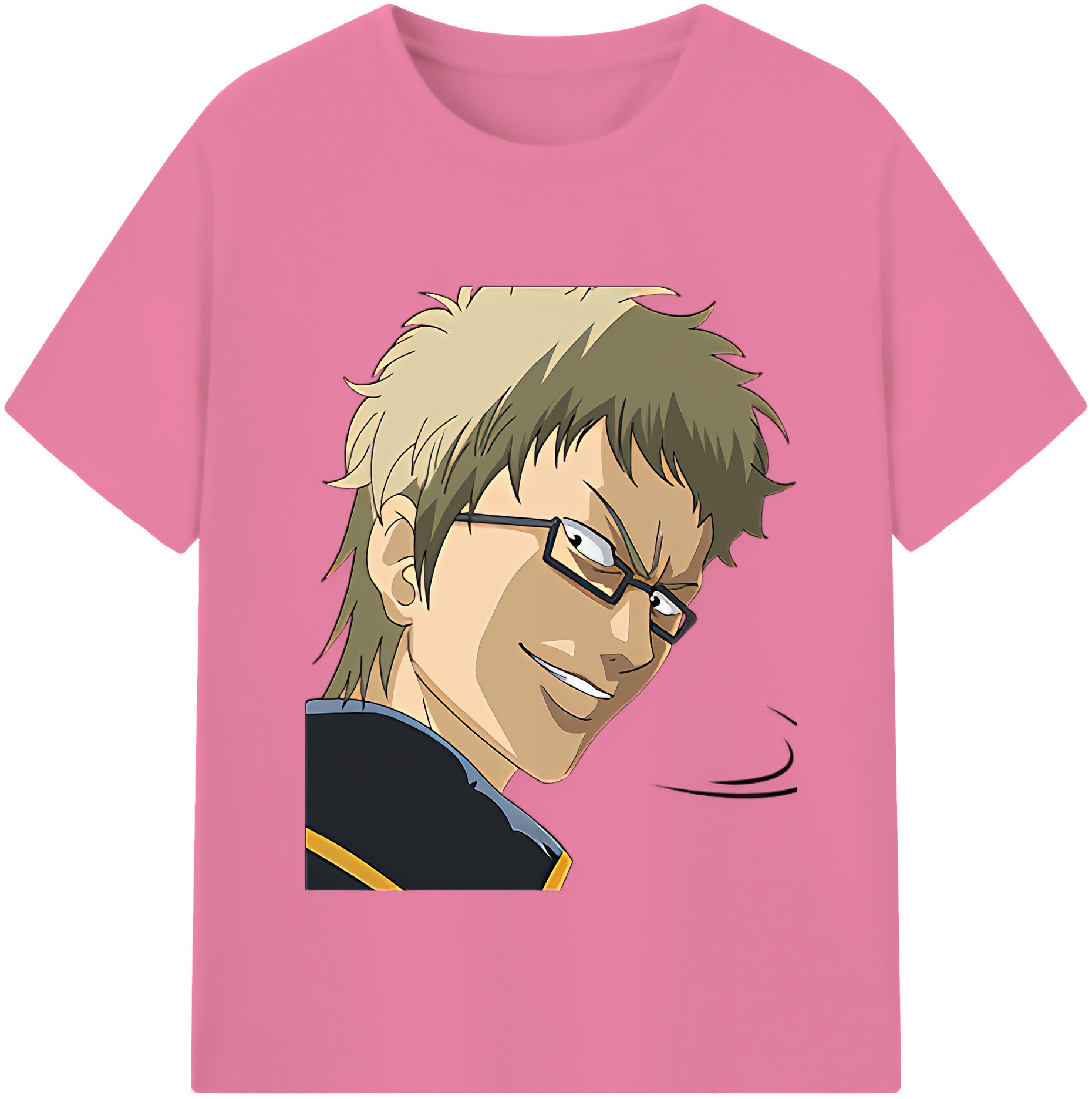 （画像用） ぎんたま 坂田銀時（さかたぎんとき） 神楽 志村新八（しむら しんぱち） GINTAMA Sakata Gintoki Kagura Shimura Shinpachi 綿100％半袖Tシャツ（フロントプリント）